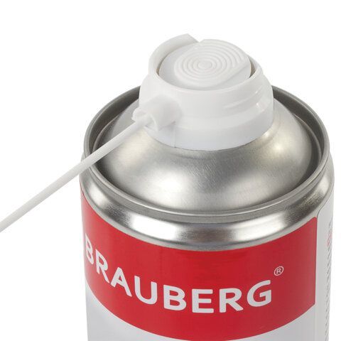 Чистящий баллон со сжатым воздухом/пневмоочиститель &quot;BRAUBERG 800&quot;, 800 мл, 513691