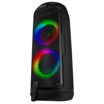 Колонка портативная SVEN PS-770, 100 Вт, TWS, Bluetooth, FM, USB, microSD, LED-дисп, черн, SV-021719