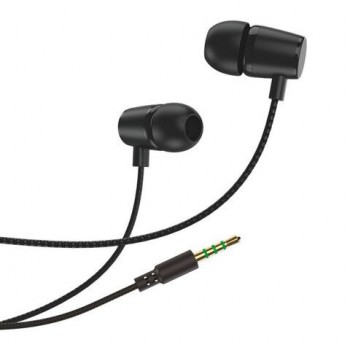 Наушники VIXION PRO VS-23, проводные, 1,2 м, вкладыши, черный, 06326, БП-00001011