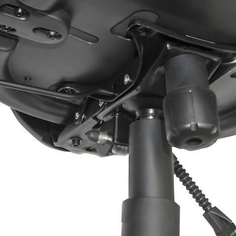 Кресло BRABIX &quot;Saturn ER-400&quot;, с подголовником, комбинированное, черное/серое, 530871