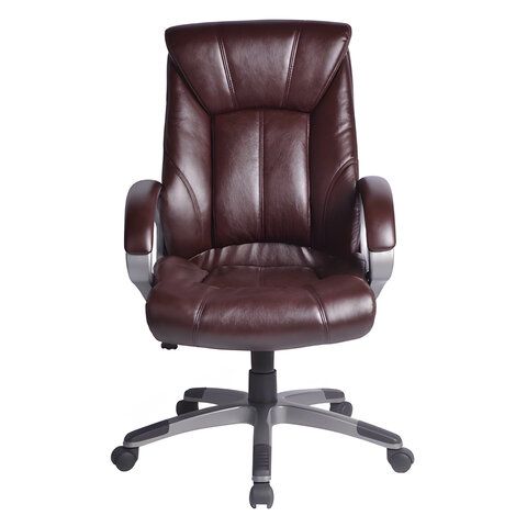 Кресло офисное BRABIX &quot;Maestro EX-506&quot;, экокожа, коричневое, 530878