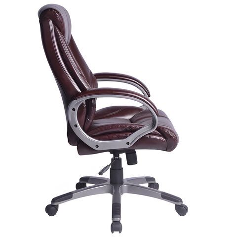 Кресло офисное BRABIX &quot;Maestro EX-506&quot;, экокожа, коричневое, 530878
