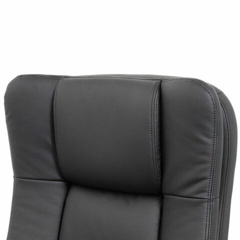 Кресло офисное BRABIX PREMIUM &quot;Amadeus EX-507&quot;, экокожа, хром, черное, 530879