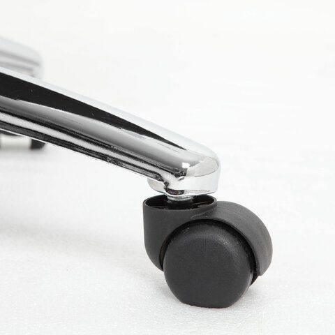 Кресло офисное BRABIX PREMIUM &quot;Amadeus EX-507&quot;, экокожа, хром, черное, 530879