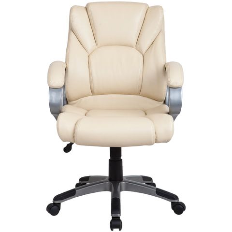 Кресло офисное BRABIX &quot;Eldorado EX-504&quot;, экокожа, бежевое, 531167