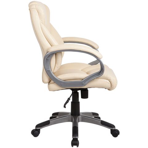 Кресло офисное BRABIX &quot;Eldorado EX-504&quot;, экокожа, бежевое, 531167