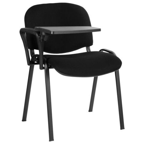 Стол (пюпитр) для стула &quot;ИЗО&quot;, для конференций, складной, пластик/металл, черный
