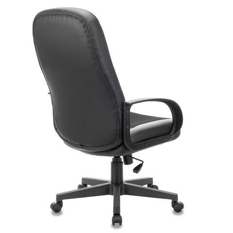 Кресло офисное BRABIX &quot;City EX-512&quot;, кожзаменитель черный, ткань черная, TW, 531407