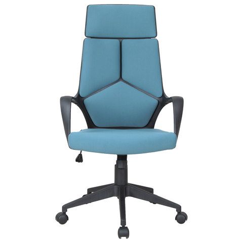 Кресло офисное BRABIX PREMIUM &quot;Prime EX-515&quot;, ткань, голубое, 531568