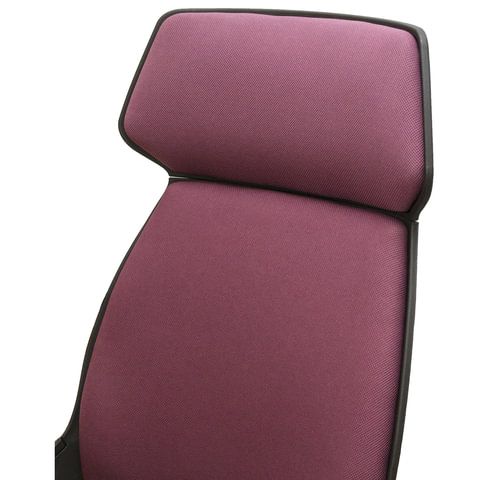 Кресло офисное BRABIX PREMIUM &quot;Galaxy EX-519&quot;, ткань, черное/терракотовое, 531570