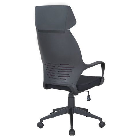 Кресло офисное BRABIX PREMIUM &quot;Galaxy EX-519&quot;, ткань, черное/терракотовое, 531570