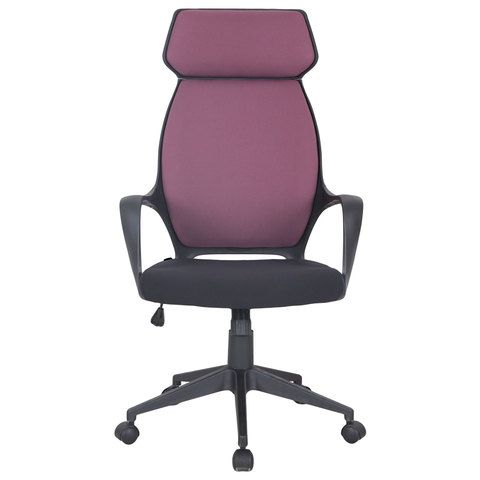 Кресло офисное BRABIX PREMIUM &quot;Galaxy EX-519&quot;, ткань, черное/терракотовое, 531570