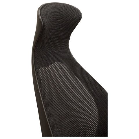 Кресло офисное BRABIX PREMIUM &quot;Genesis EX-517&quot;, пластик черный, ткань/экокожа/сетка черная, 531574