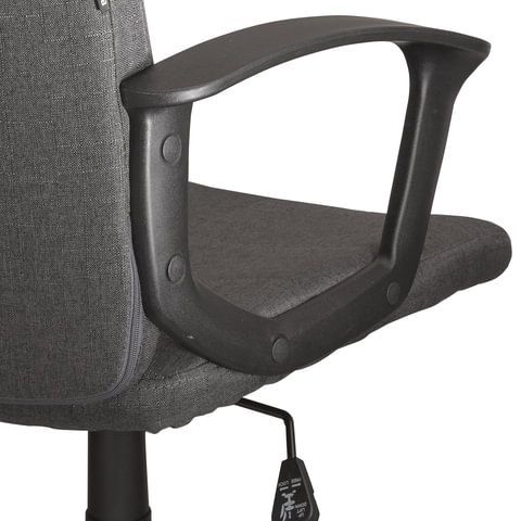 Кресло офисное BRABIX &quot;Focus EX-518&quot;, ткань, серое, 531576