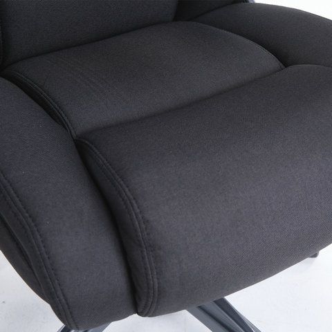 Кресло офисное BRABIX PREMIUM &quot;Solid HD-005&quot;, НАГРУЗКА до 180 кг, ткань, черное, 531822