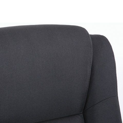 Кресло офисное BRABIX PREMIUM &quot;Solid HD-005&quot;, НАГРУЗКА до 180 кг, ткань, черное, 531822