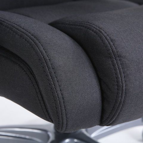 Кресло офисное BRABIX PREMIUM &quot;Solid HD-005&quot;, НАГРУЗКА до 180 кг, ткань, черное, 531822