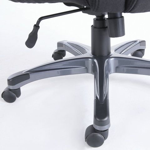Кресло офисное BRABIX PREMIUM &quot;Solid HD-005&quot;, НАГРУЗКА до 180 кг, ткань, черное, 531822