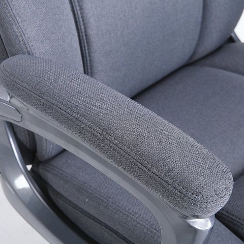 Кресло офисное BRABIX PREMIUM &quot;Solid HD-005&quot;, нагрузка до 180 кг, ткань, серое, 531823