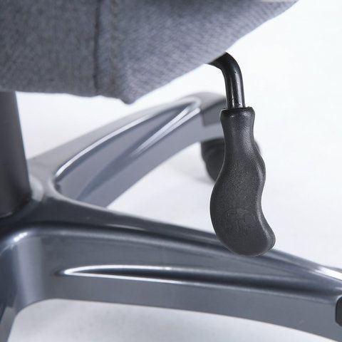 Кресло офисное BRABIX PREMIUM &quot;Solid HD-005&quot;, нагрузка до 180 кг, ткань, серое, 531823