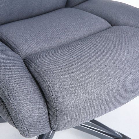 Кресло офисное BRABIX PREMIUM &quot;Solid HD-005&quot;, нагрузка до 180 кг, ткань, серое, 531823