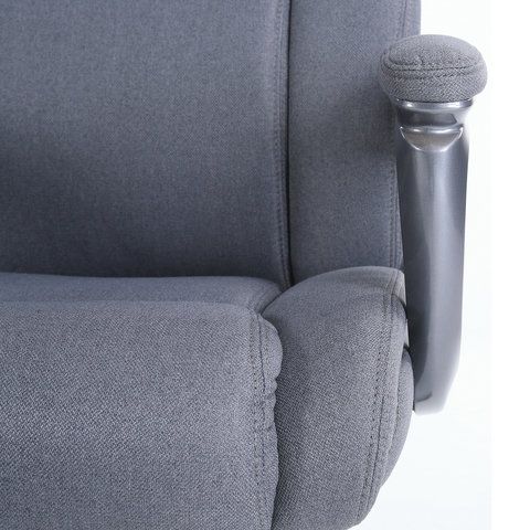 Кресло офисное BRABIX PREMIUM &quot;Solid HD-005&quot;, нагрузка до 180 кг, ткань, серое, 531823