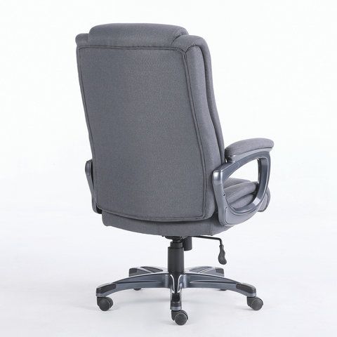 Кресло офисное BRABIX PREMIUM &quot;Solid HD-005&quot;, нагрузка до 180 кг, ткань, серое, 531823