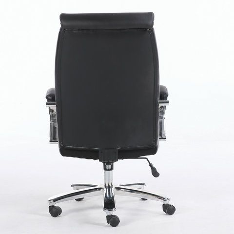 Кресло офисное BRABIX PREMIUM &quot;Advance EX-575&quot;, хром, экокожа, черное, 531825