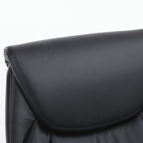 Кресло офисное BRABIX PREMIUM &quot;Advance EX-575&quot;, хром, экокожа, черное, 531825