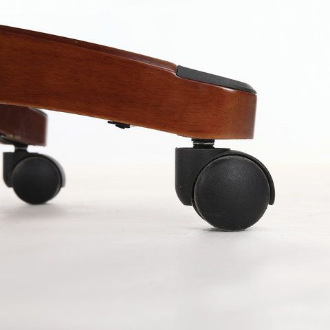Кресло из натуральной кожи BRABIX PREMIUM &quot;Infinity EX-707&quot;, дерево, черное, 531826
