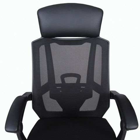 Кресло офисное BRABIX &quot;Nexus ER-401&quot;, с подголовником, черное, 531835