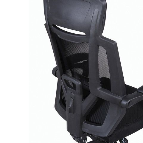 Кресло офисное BRABIX &quot;Nexus ER-401&quot;, с подголовником, черное, 531835