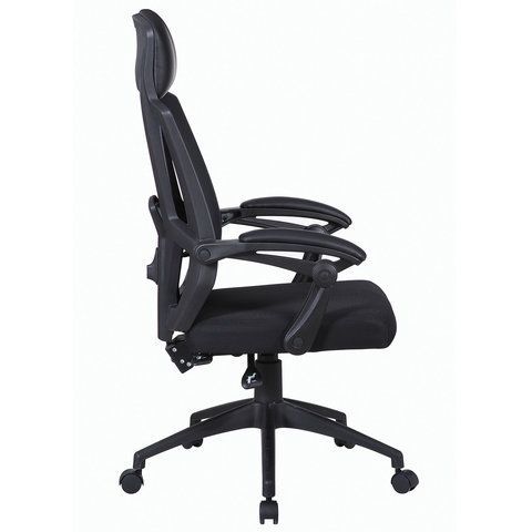 Кресло офисное BRABIX &quot;Nexus ER-401&quot;, с подголовником, черное, 531835