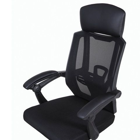 Кресло офисное BRABIX &quot;Nexus ER-401&quot;, с подголовником, черное, 531835