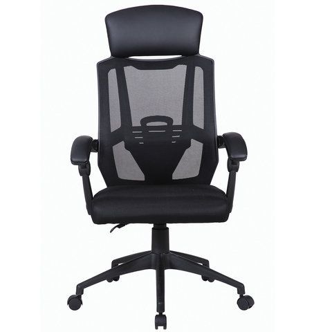 Кресло офисное BRABIX &quot;Nexus ER-401&quot;, с подголовником, черное, 531835