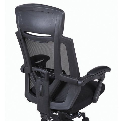 Кресло офисное BRABIX &quot;Nexus ER-401&quot;, с подголовником, черное, 531835