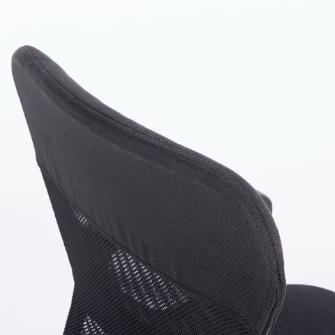 Кресло подростковое КОМПАКТНОЕ BRABIX &quot;Jet MG-315&quot;, черное, 531839
