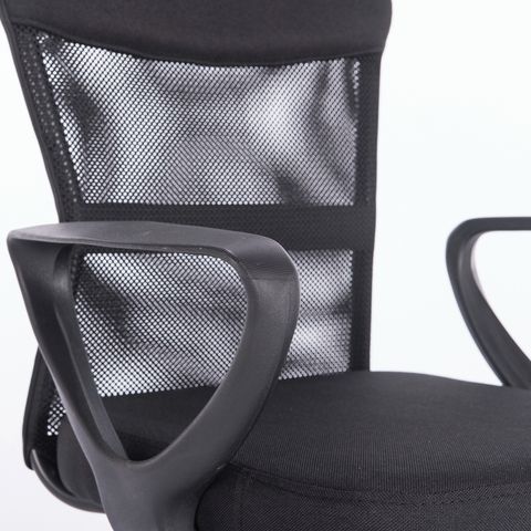 Кресло подростковое КОМПАКТНОЕ BRABIX &quot;Jet MG-315&quot;, черное, 531839