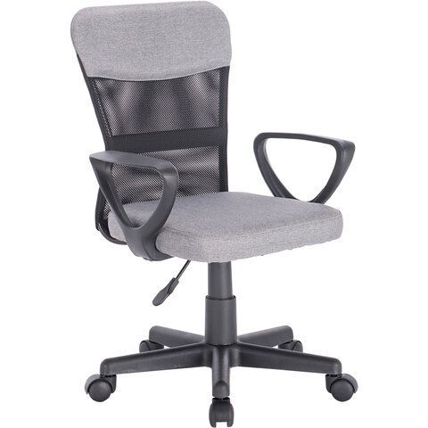 Кресло подростковое КОМПАКТНОЕ BRABIX &quot;Jet MG-315&quot;, серое, 531840