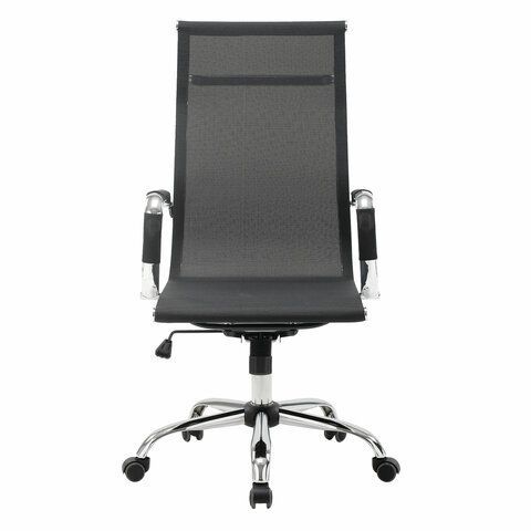 Кресло офисное BRABIX &quot;Line EX-530&quot;, хром, сетка, черное, 531846