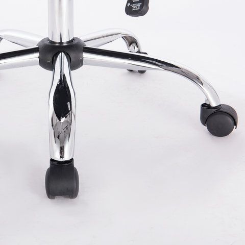 Кресло офисное BRABIX &quot;Flight EX-540&quot;, хром, экокожа, сетка, черное, 531850