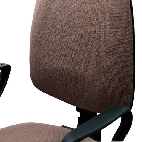Кресло BRABIX &quot;Prestige Ergo MG-311&quot;, регулируемая эргономичная спинка, ткань, черное, 531872