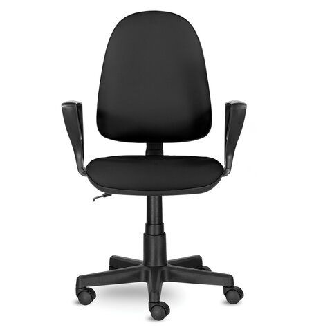 Кресло BRABIX &quot;Prestige Ergo MG-311&quot;, регулируемая эргономичная спинка, кожзам, черное, 531877