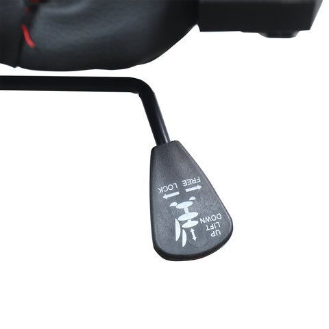 Кресло компьютерное BRABIX &quot;GT Carbon GM-120&quot;, две подушки, экокожа, черное/красное, 531931