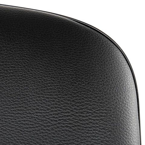 Стул для персонала и посетителей BRABIX &quot;Iso CF-005&quot;, черный каркас, кожзам черный, 531977