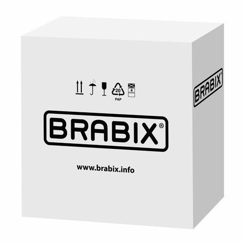 Кресло для приемных и переговорных BRABIX &quot;Fly CF-100&quot;, оранжевое/черное, 532088