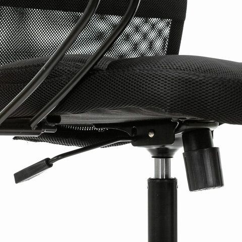 Кресло офисное BRABIX PREMIUM &quot;Stalker EX-608 PL&quot;, ткань-сетка/кожзам, черное, 532090