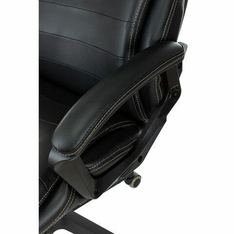 Кресло офисное BRABIX PREMIUM &quot;Omega EX-589&quot;, экокожа, черное, 532094
