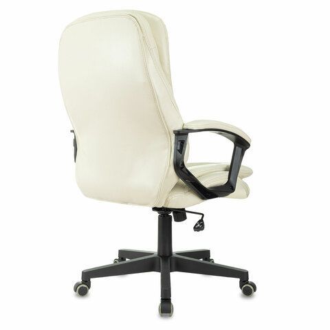 Кресло офисное BRABIX PREMIUM &quot;Omega EX-589&quot;, экокожа, бежевое, 532095