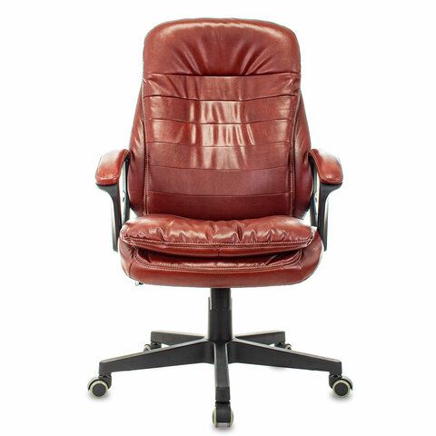 Кресло офисное BRABIX PREMIUM &quot;Omega EX-589&quot;, экокожа, коричневое, 532096